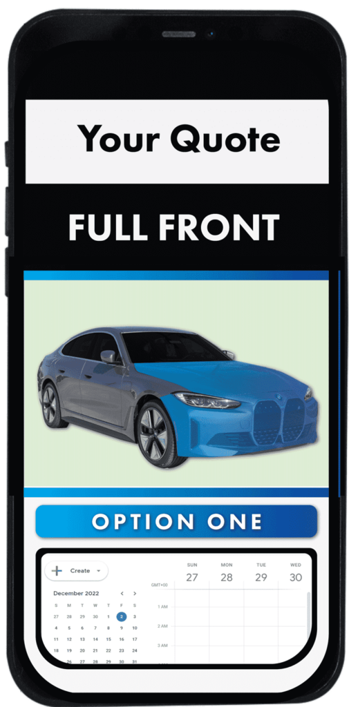 Paint Protection Film 14 ppf Full front
