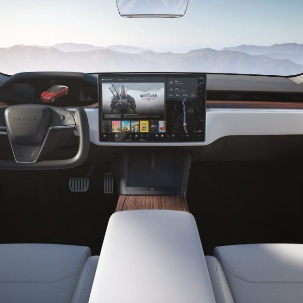 Tesla Ceramic window films The interior of Telsa model S 2023
